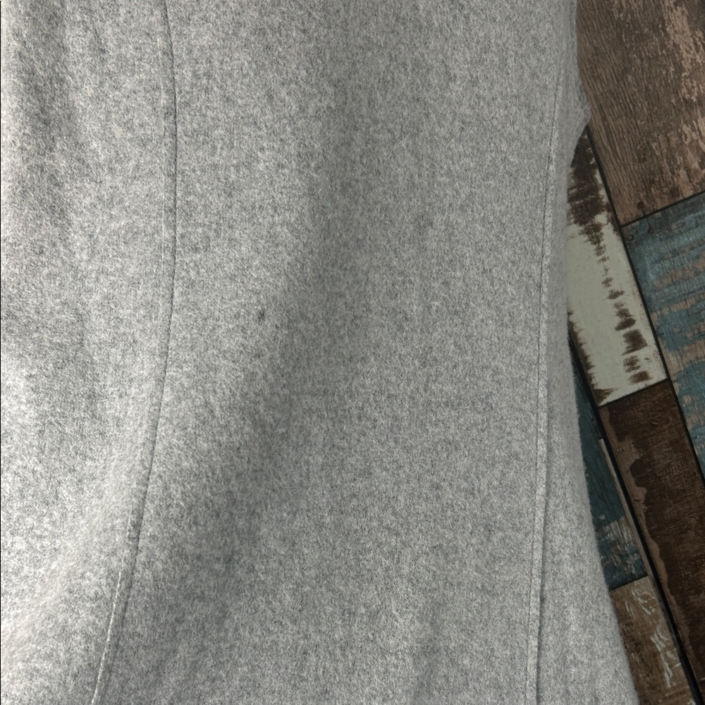 Pascal Millet Large  Gray Sleeveless Turtleneck Midi Dress - Picture 9 of 16